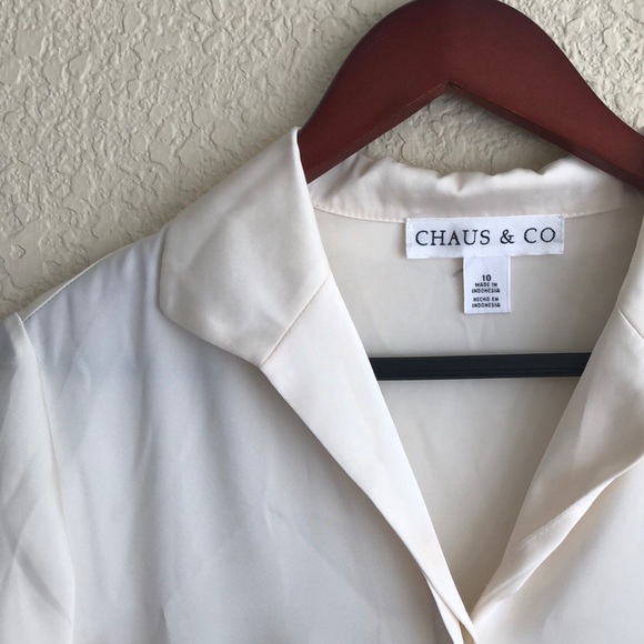 Ivory/Cream Blouse by C&C - Picture 2 of 5